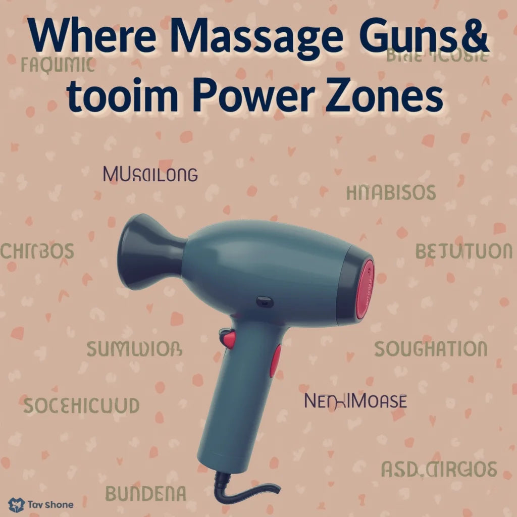 Massage Gun - Where Massage Guns Work Best Power Zones Explained