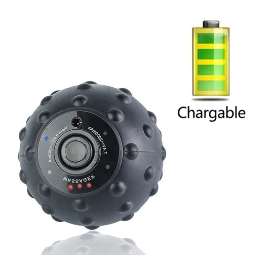 Yoga Electric Massage Ball with 4-Speed Muscle Relief