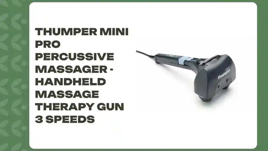 Thumper Mini Pro Percussive Massager -Handheld Massage Therapy Gun 3 speeds by@Outfy