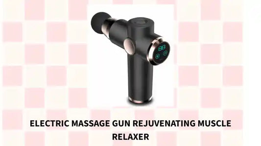 Electric Massage Gun Rejuvenating Muscle Relaxer by@Outfy