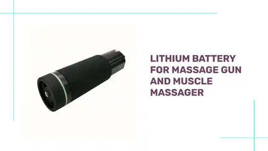 Lithium Battery for Massage Gun and Muscle Massager by@Outfy