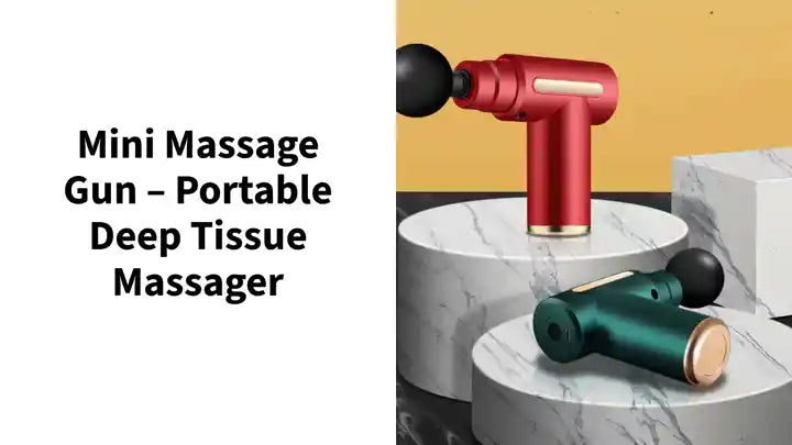 Mini Massage Gun &ndash; Portable Deep Tissue Massager by@Outfy