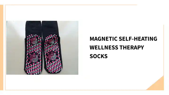 Magnetic Self-Heating Wellness Therapy Socks by@Outfy