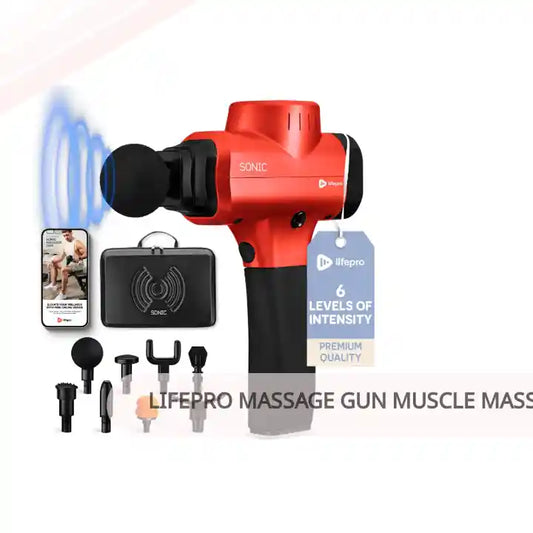 LifePro Massage Gun Muscle Massager 5 Speed by@Outfy