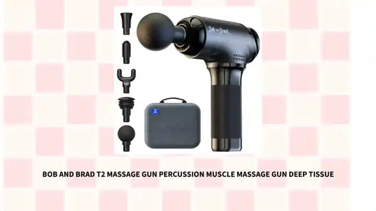 BOB AND BRAD T2 Massage Gun Percussion Muscle Massage Gun Deep Tissue by@Outfy