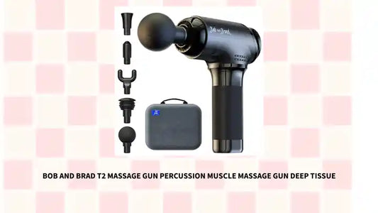 BOB AND BRAD T2 Massage Gun Percussion Muscle Massage Gun Deep Tissue by@Outfy