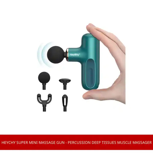 HEYCHY Super Mini Massage Gun - Percussion Deep Tissues Muscle Massager by@Outfy