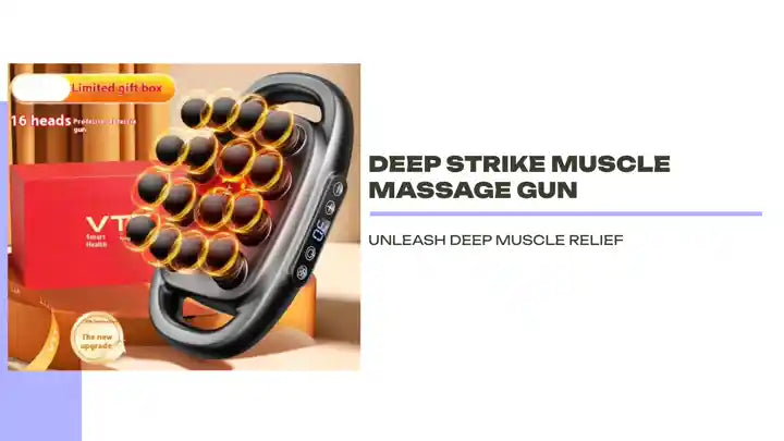Deep Strike Muscle Massage Gun by@Outfy